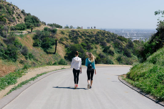 Women walking together — SESA supports mineral balance and energy for women's health