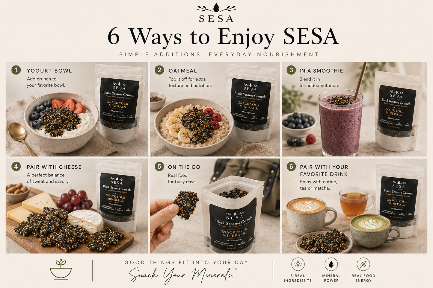 SESA Black Sesame Crunch